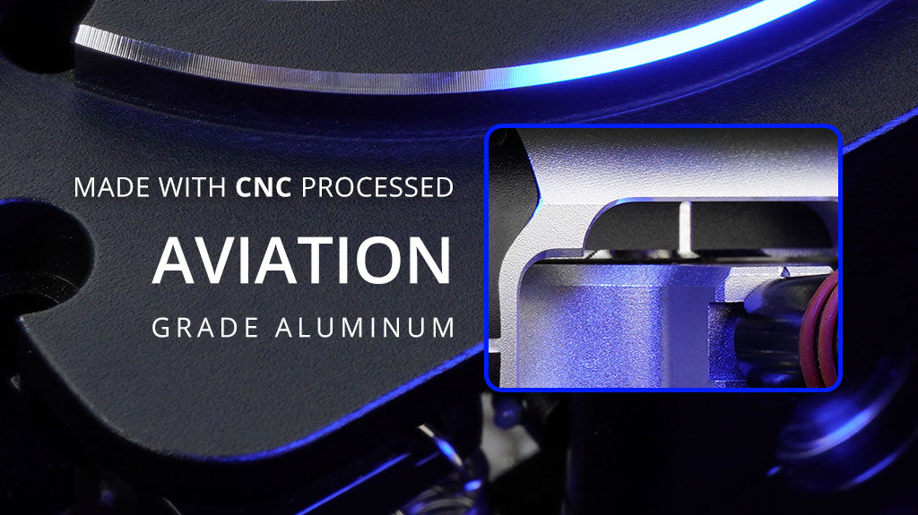 AG01 CNC Hall Gimbal (HOLLOW SHAFT Version)