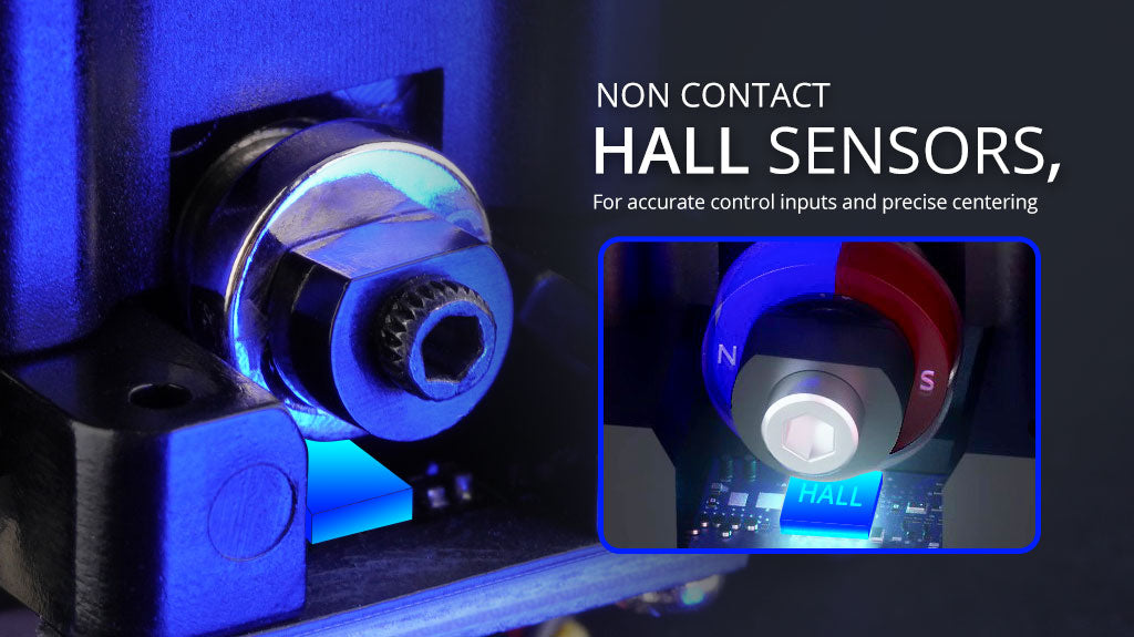 AG01 CNC Hall Gimbal (HOLLOW SHAFT Version)