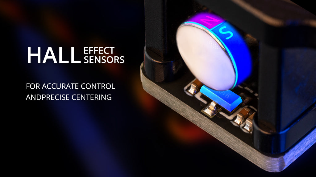 AG01 NANO CNC Hall Gimbals for Pocket Radio