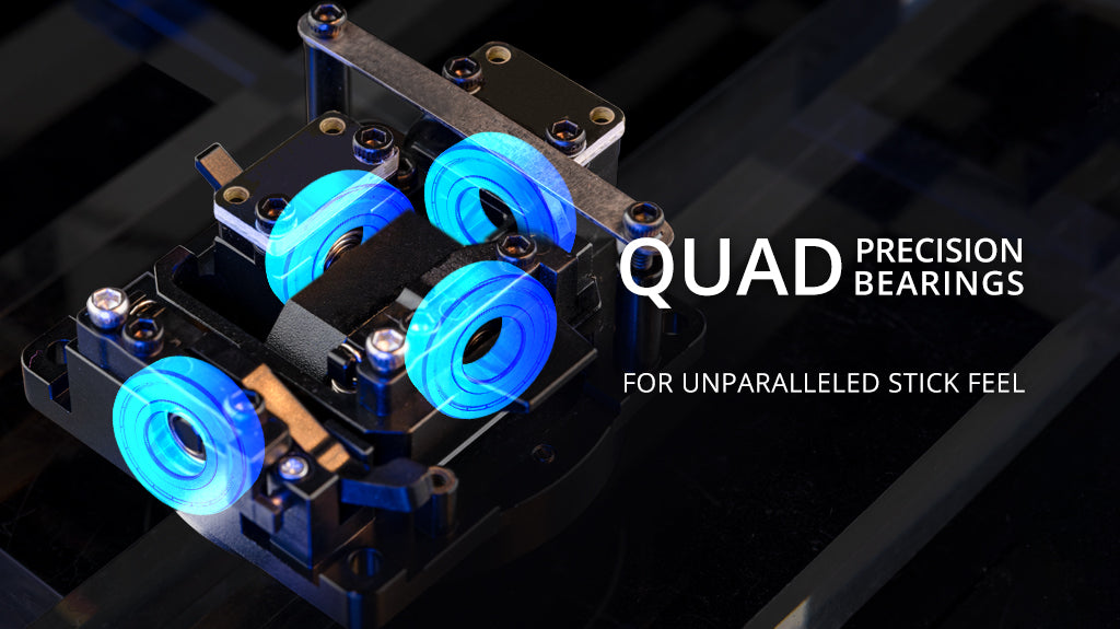 AG01 NANO CNC Hall Gimbals for Pocket Radio