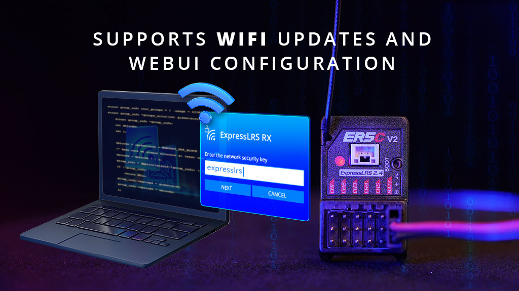 ER5C V2 2.4GHz ELRS PWM Receiver