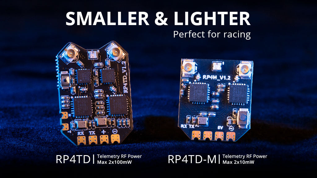 RP4TD-M ExpressLRS 2.4GHz Mini True Diversity Receiver
